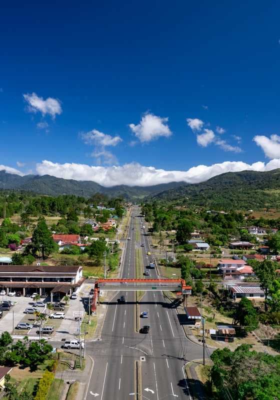 Pinoalto desde el aire